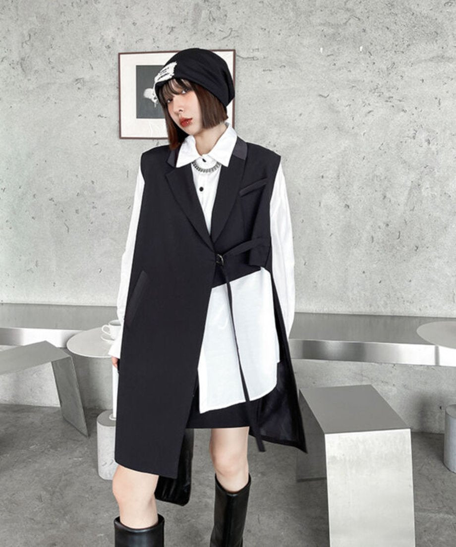 mirror naccino vest