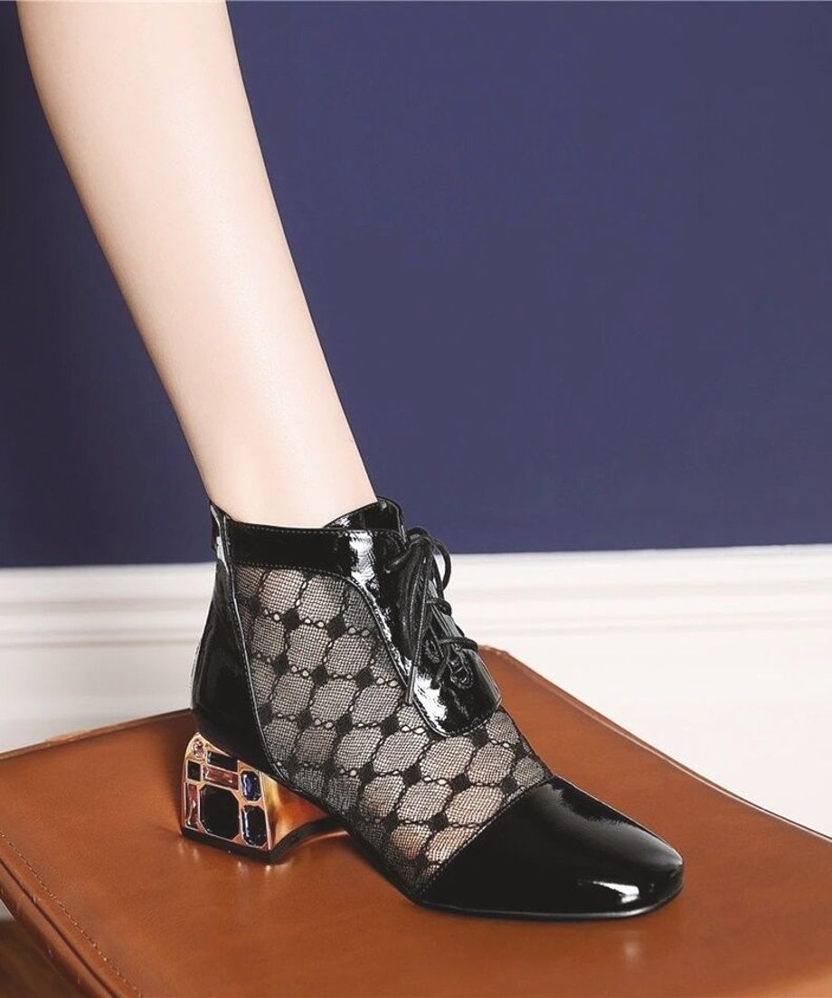 visual mesh boots
