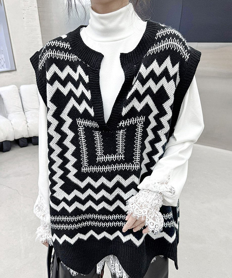 Neck Slit Vest