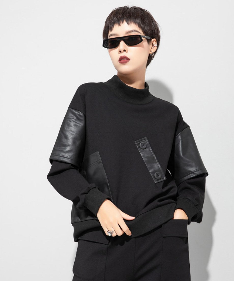 Faux Layered Sweatshirt