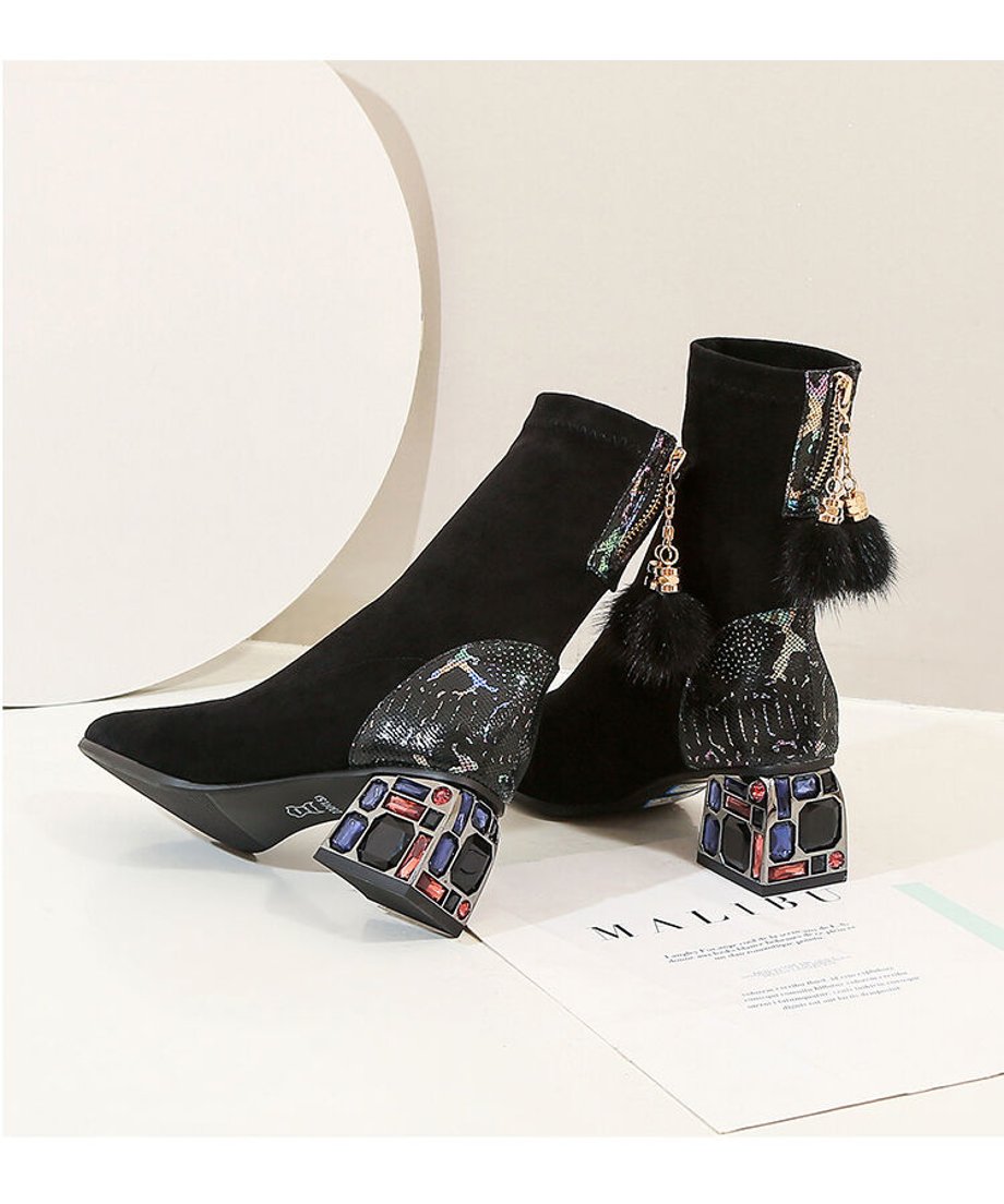 L'Arme Pluy short boots