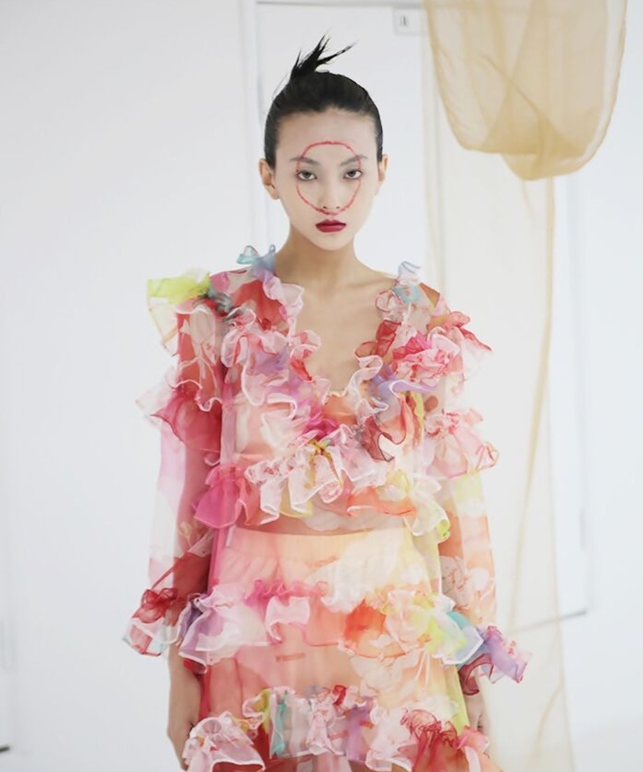 Floral Ruffle Dress