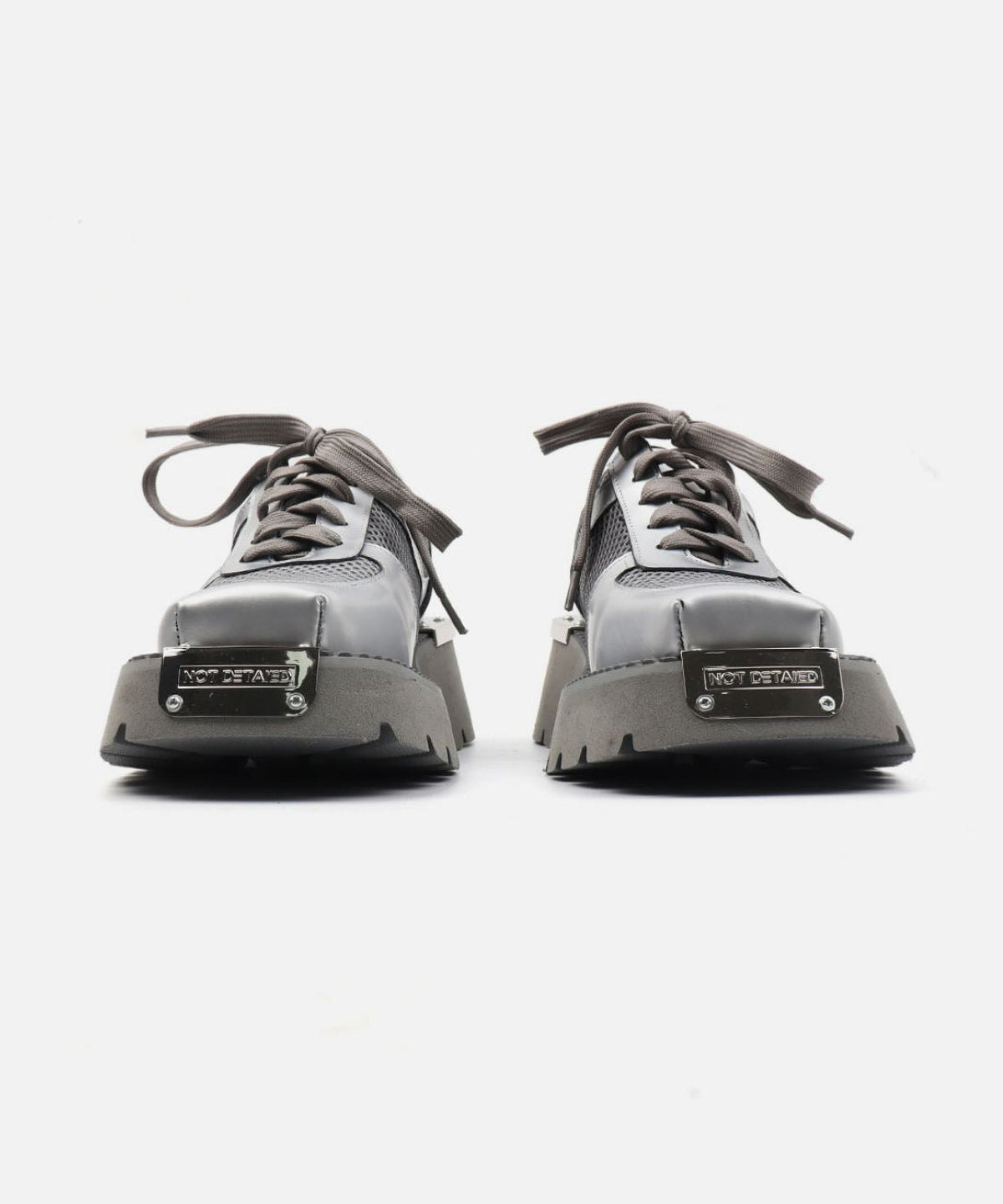 Mesh Metal Platform Shoes