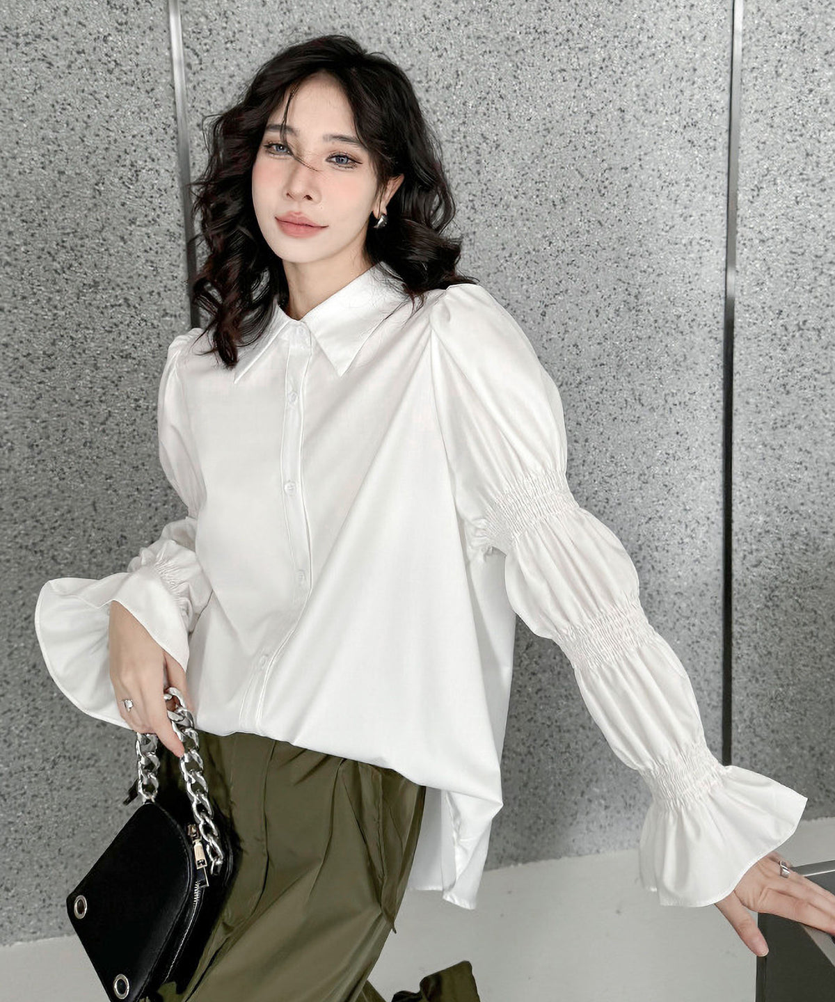 Mamluk Sleeve Blouse