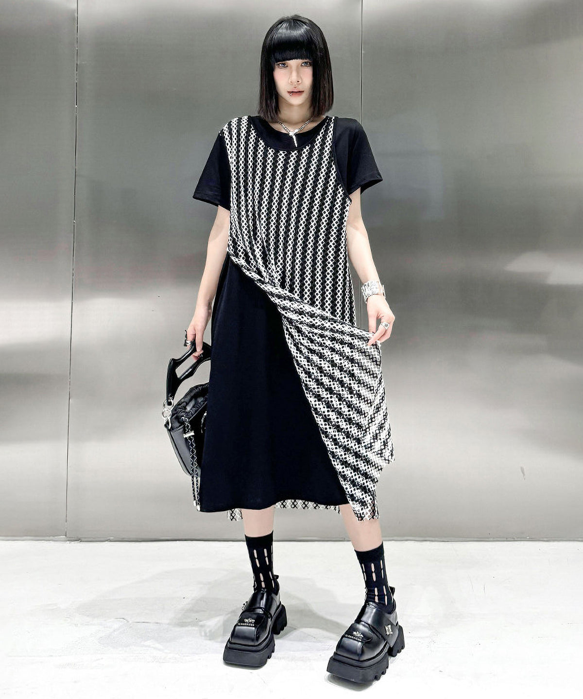 Mesh Layered Dress