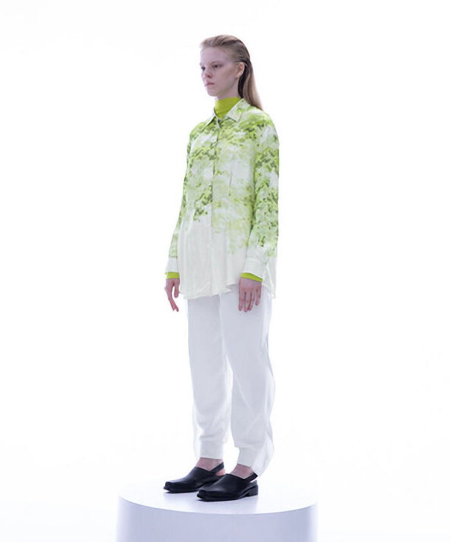 Forest Light Satin Shirt