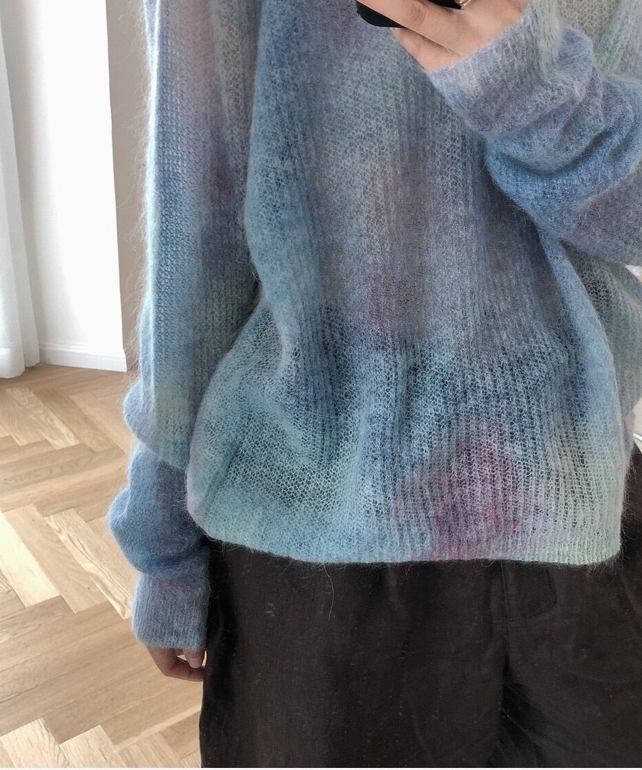 Pastel Gradation Knit