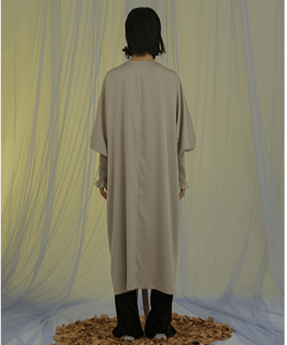 Drape Belted Deep V Cardigan