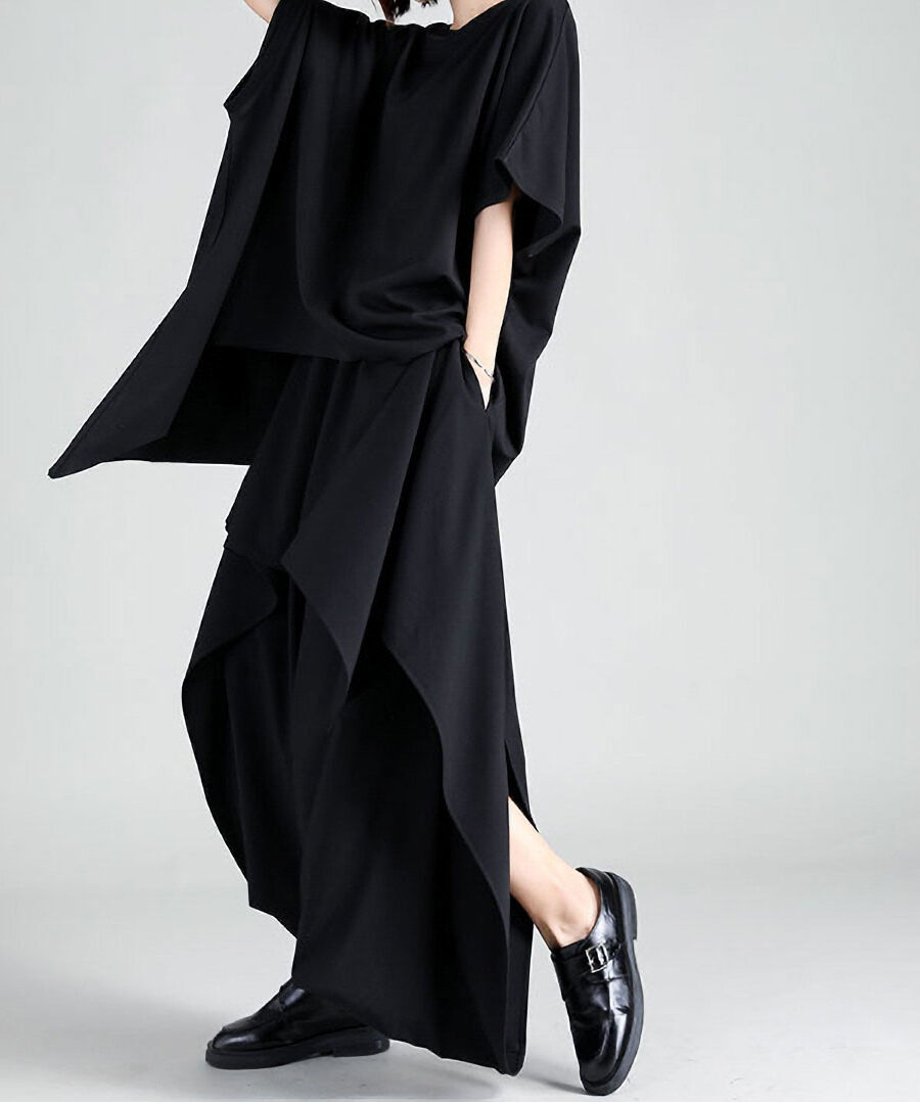 Layered Sarouel Pants
