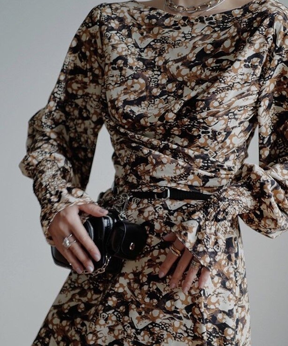 Peasant Sleeve Dress