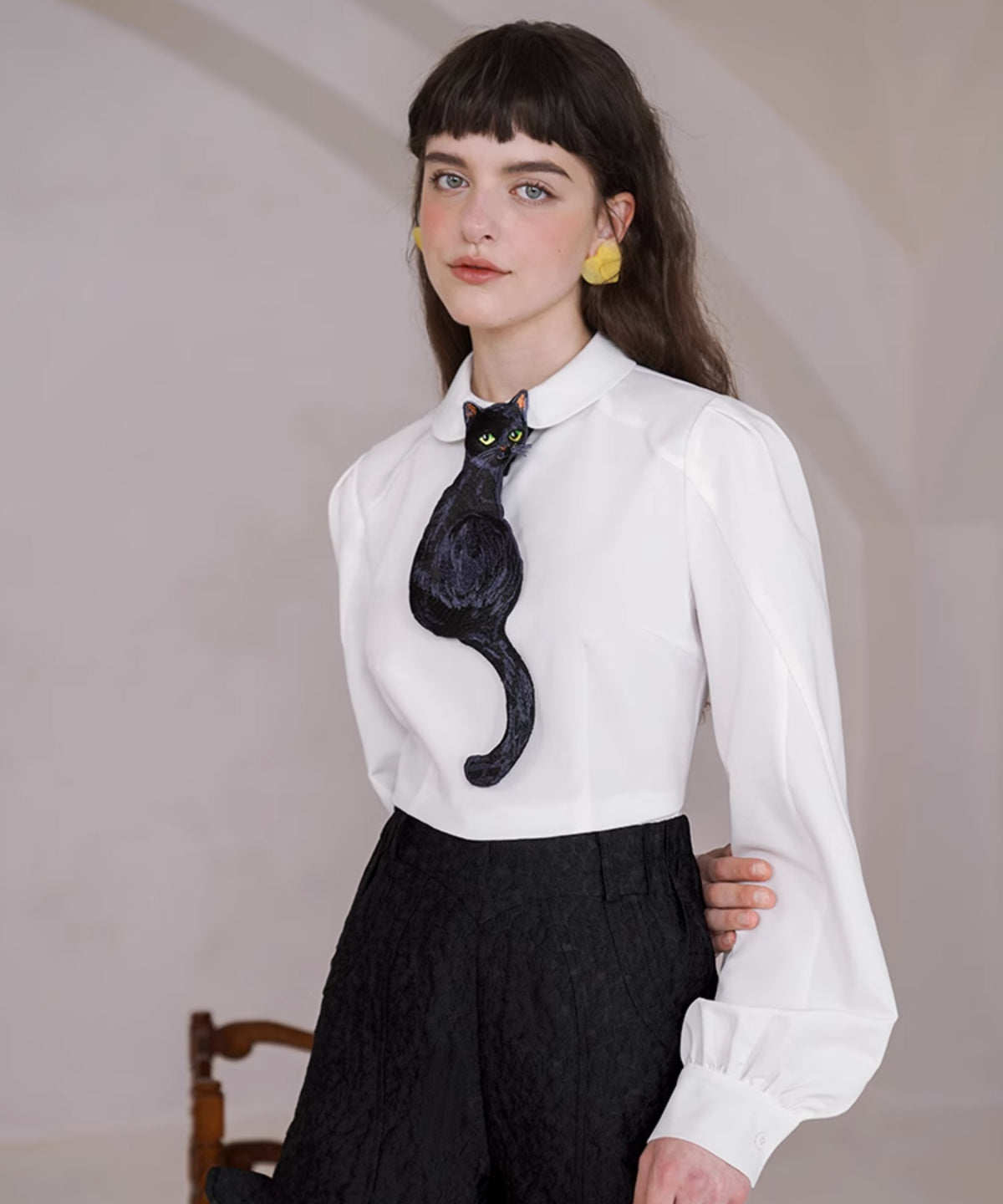 Black Cat Tie