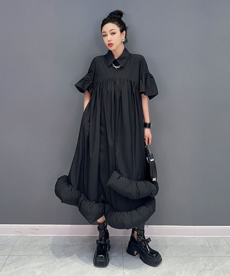 Hem Ruffle Dress