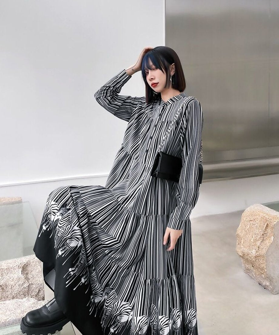 Zebra Print Dress