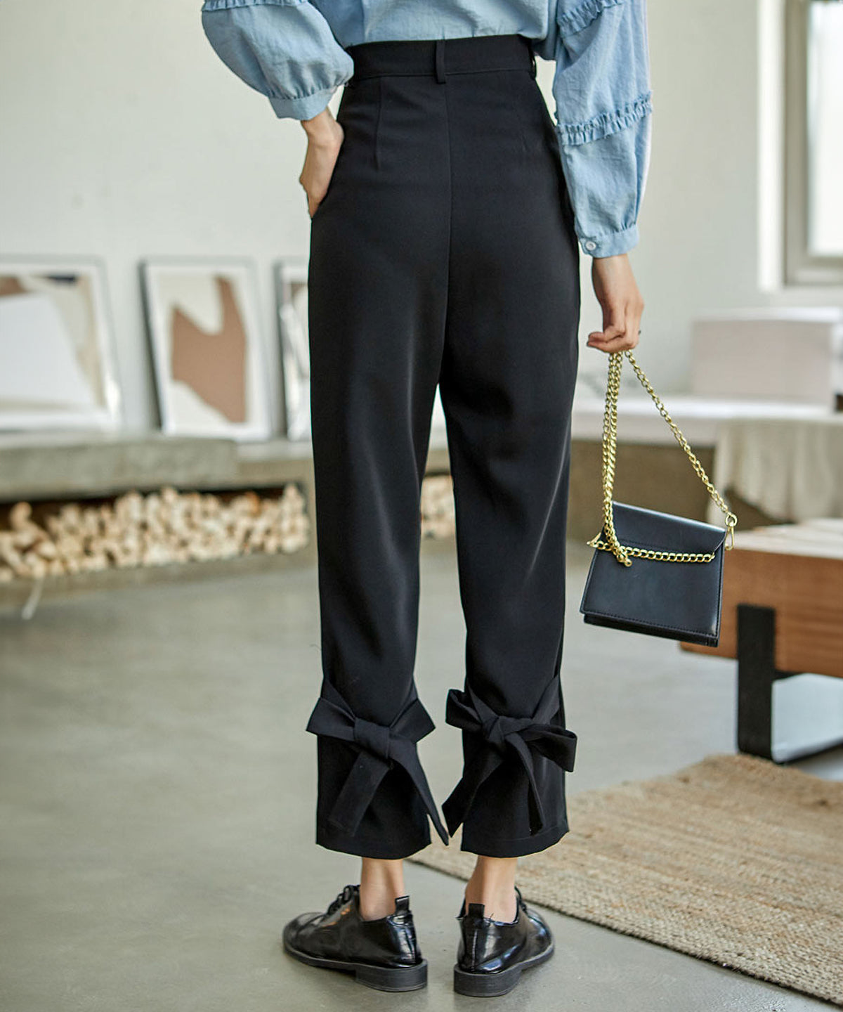 Bowtie Slim Pants