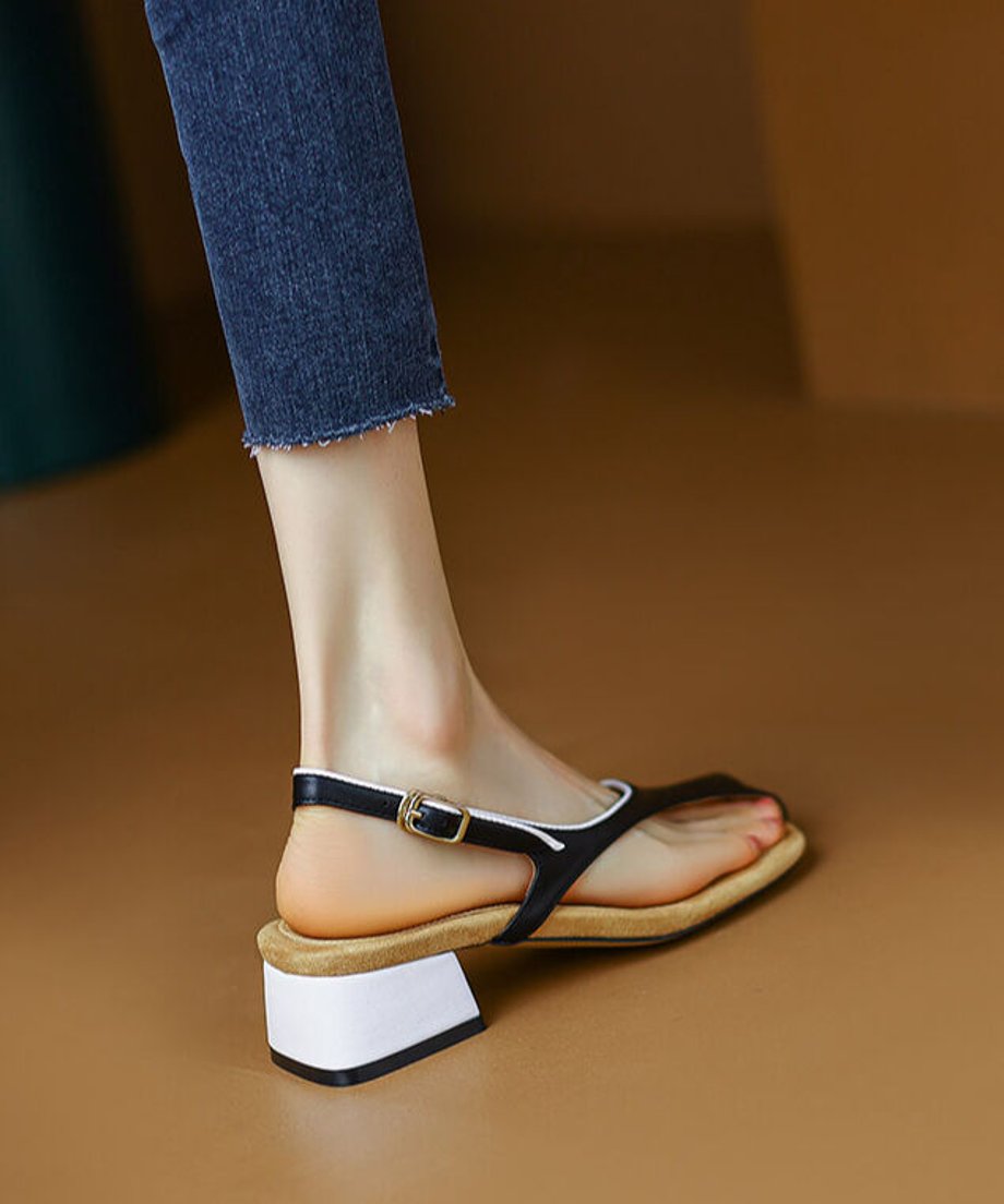 Half Toe Backstrap Shoes