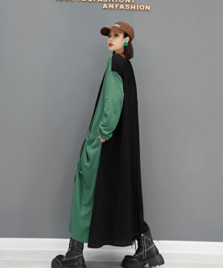 Tucking Flare Dress