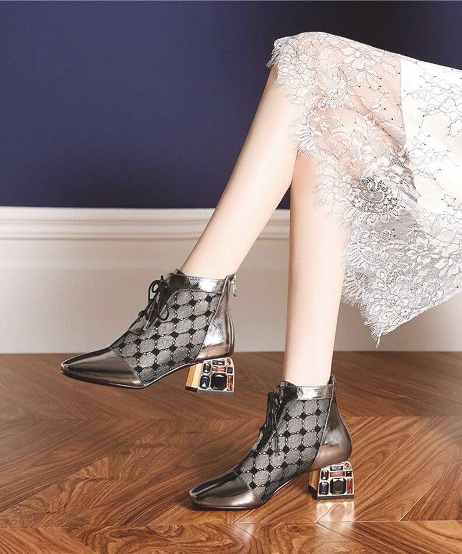 visual mesh boots