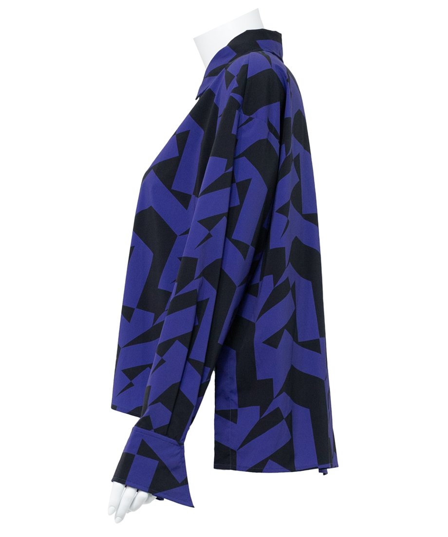 Geometric Pop Over Shirt