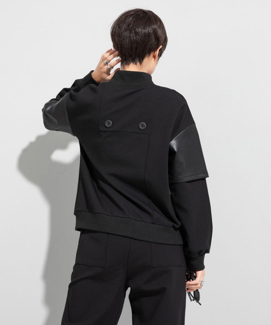 Faux Layered Sweatshirt
