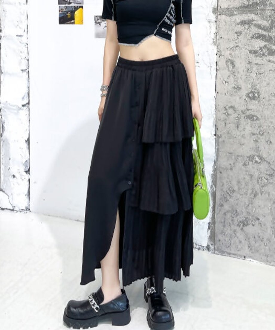 Half Tiered Skirt