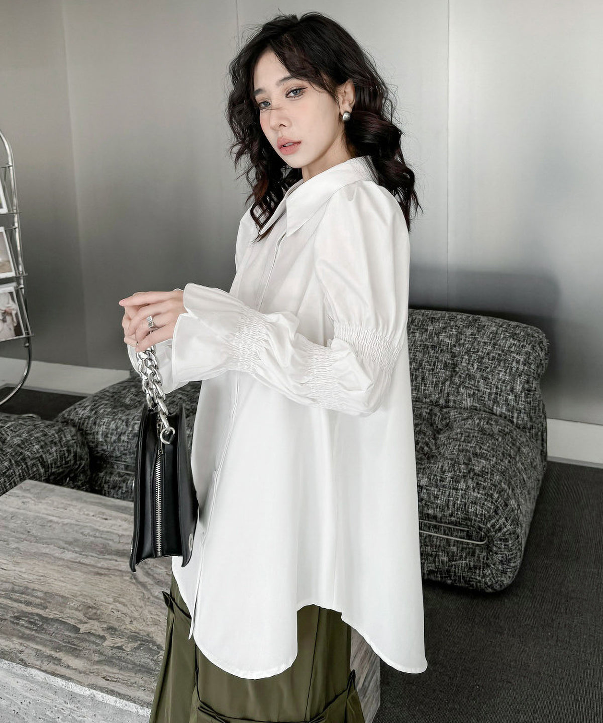 Mamluk Sleeve Blouse