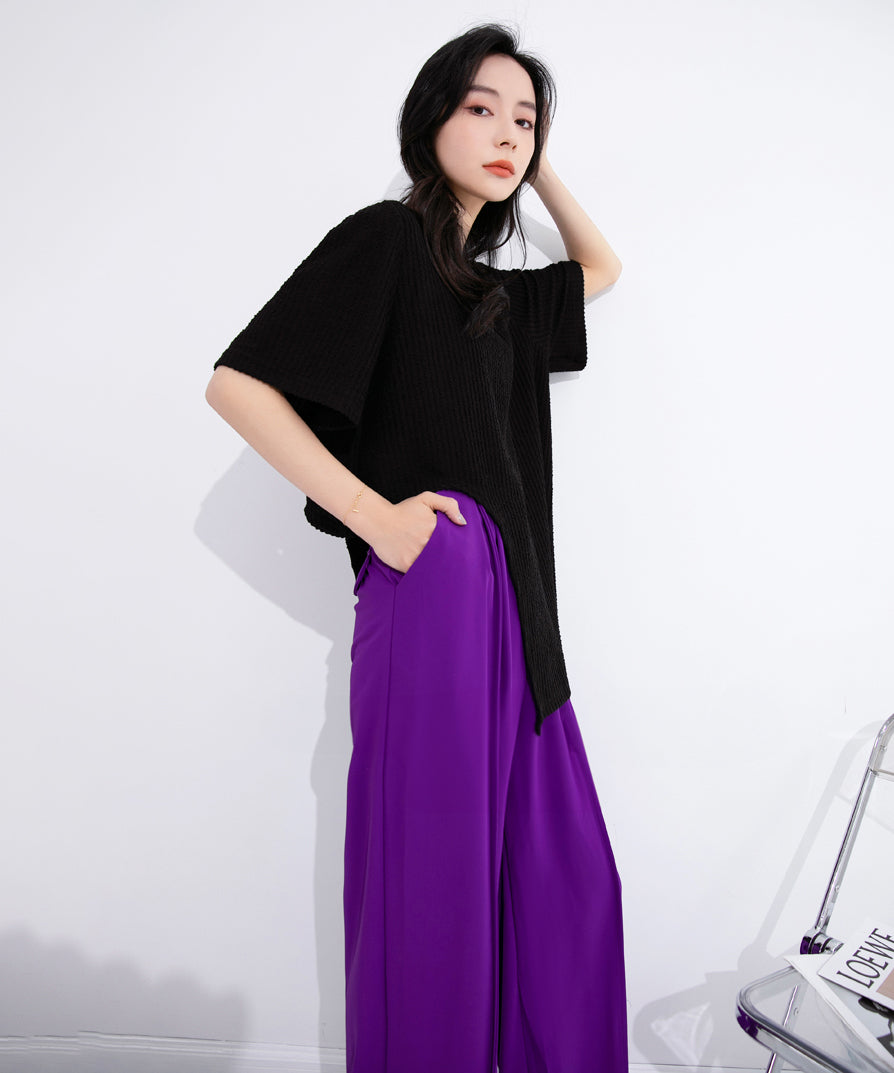 Tuck Wide Pants
