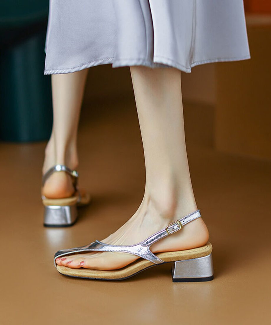 Half Toe Backstrap Shoes