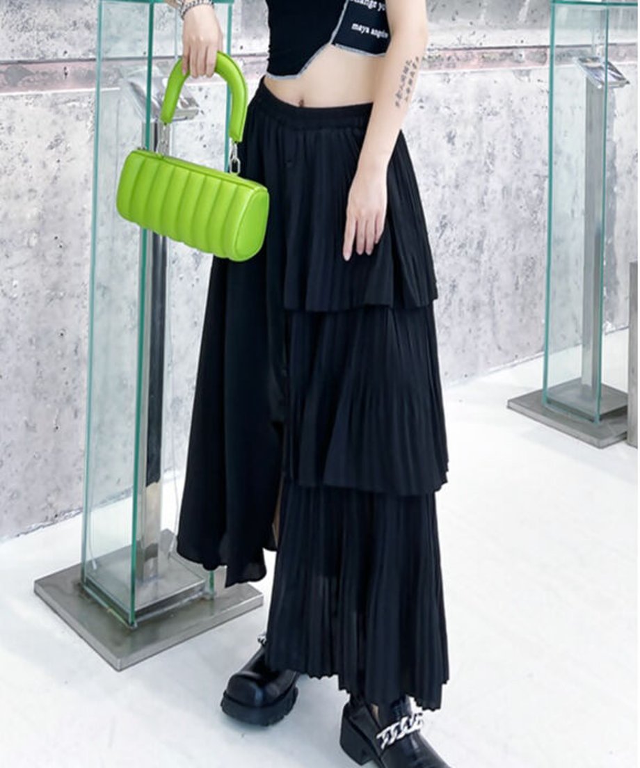 Half Tiered Skirt