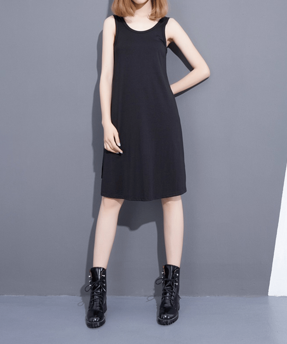 See-through Fishtail Dress
