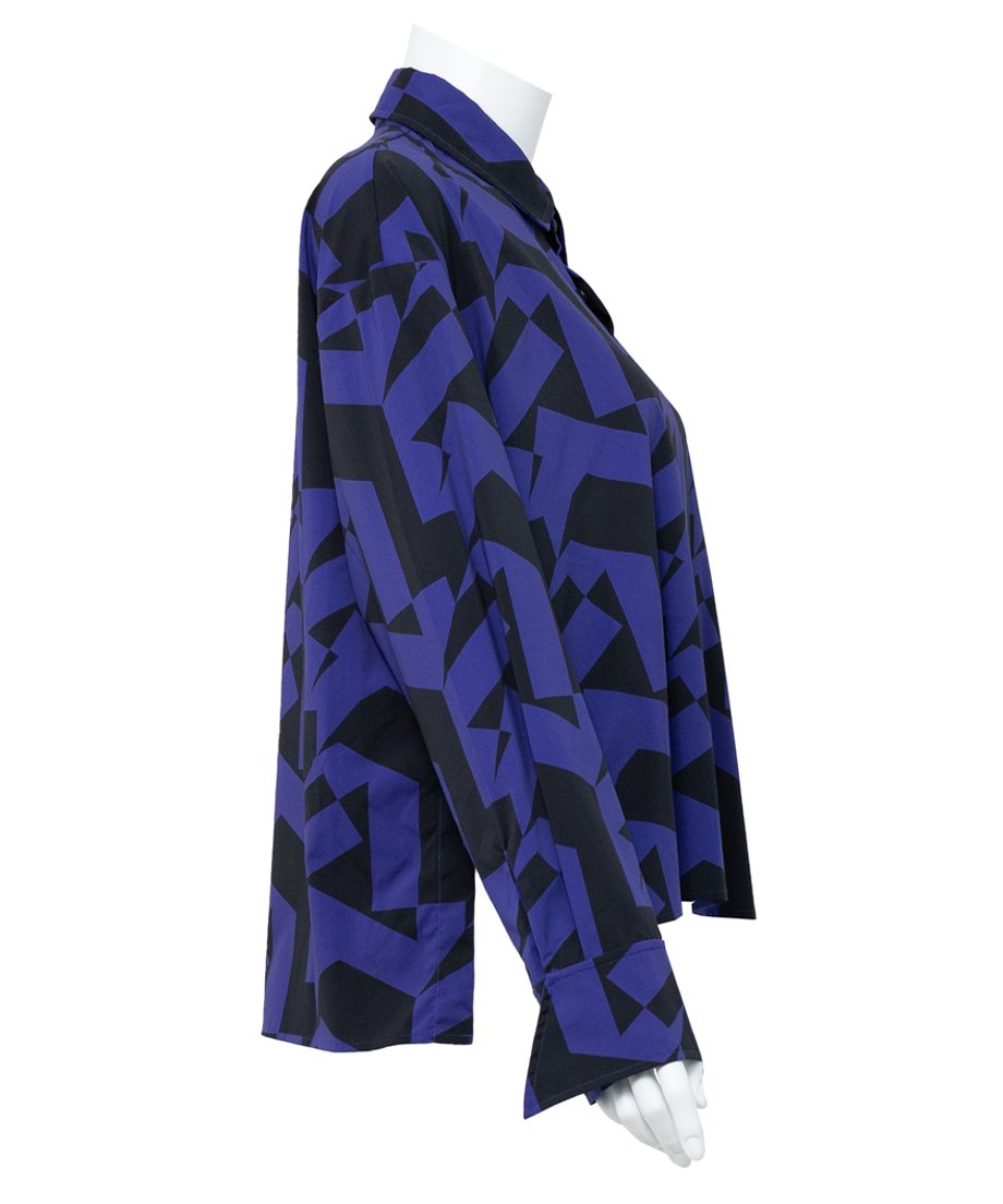 Geometric Pop Over Shirt