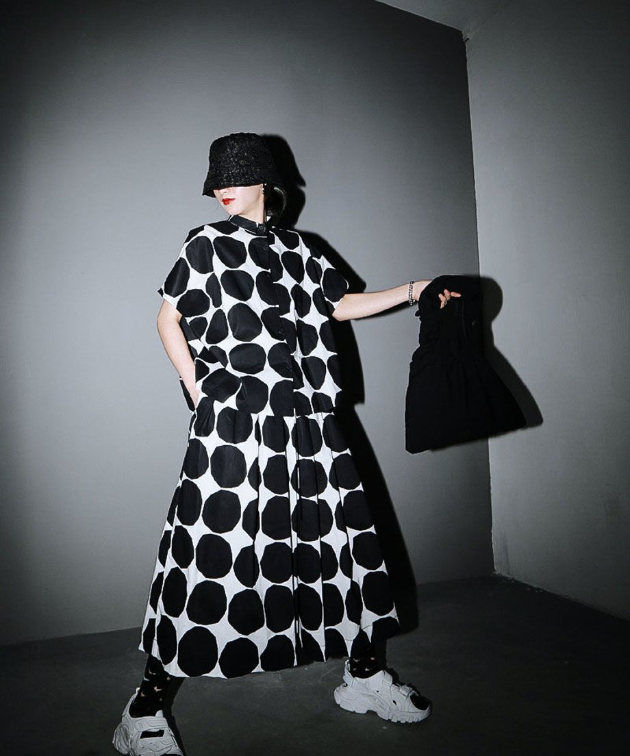 Polka Dot Short Sleeve Shirt