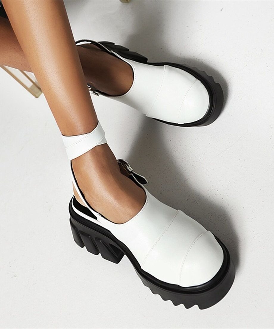Platform Sabot Sandals