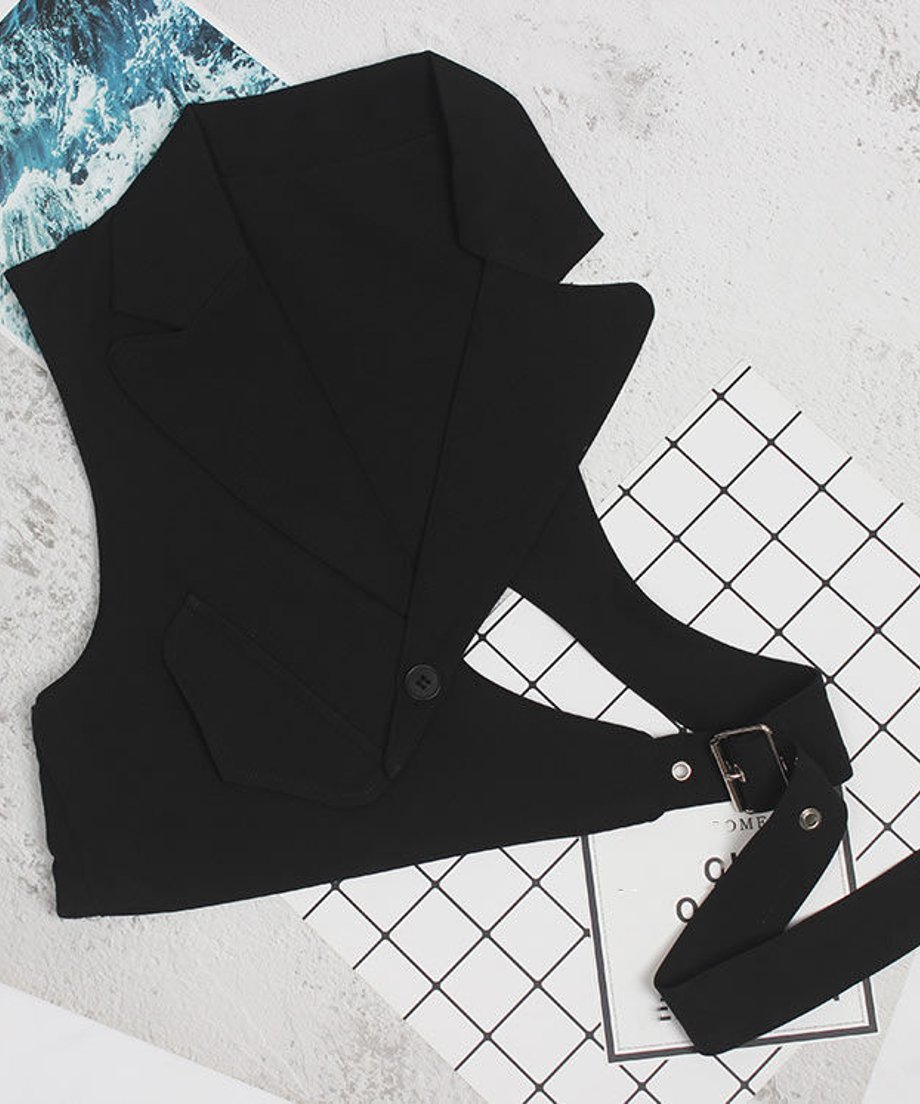 One Shoulder Vest