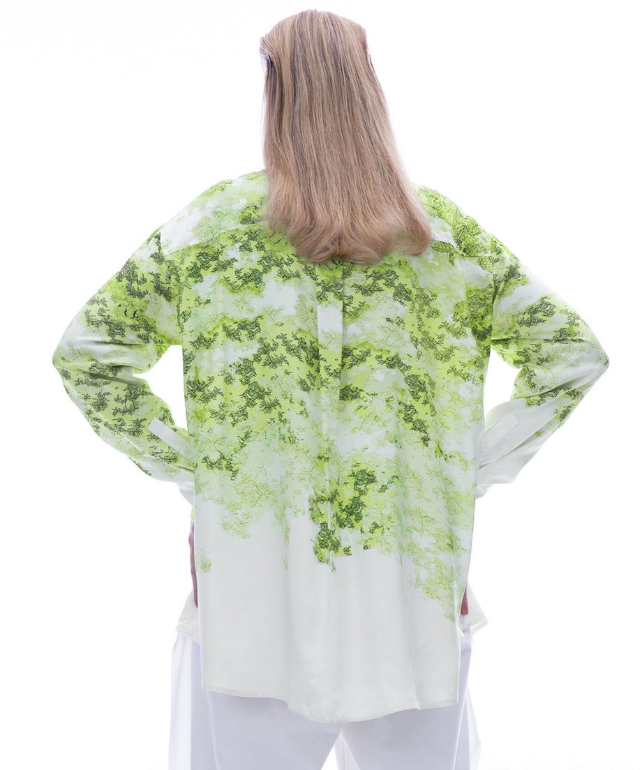 Forest Light Satin Shirt