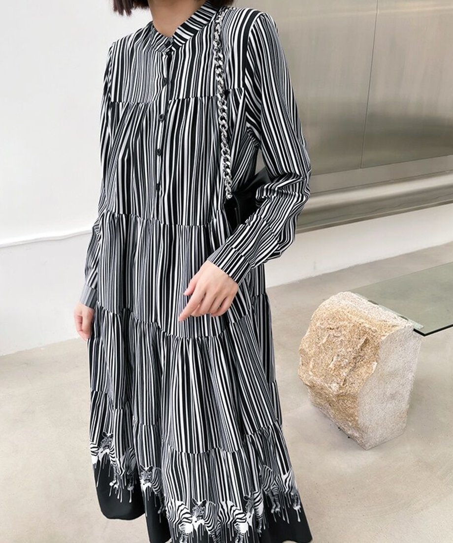 Zebra Print Dress