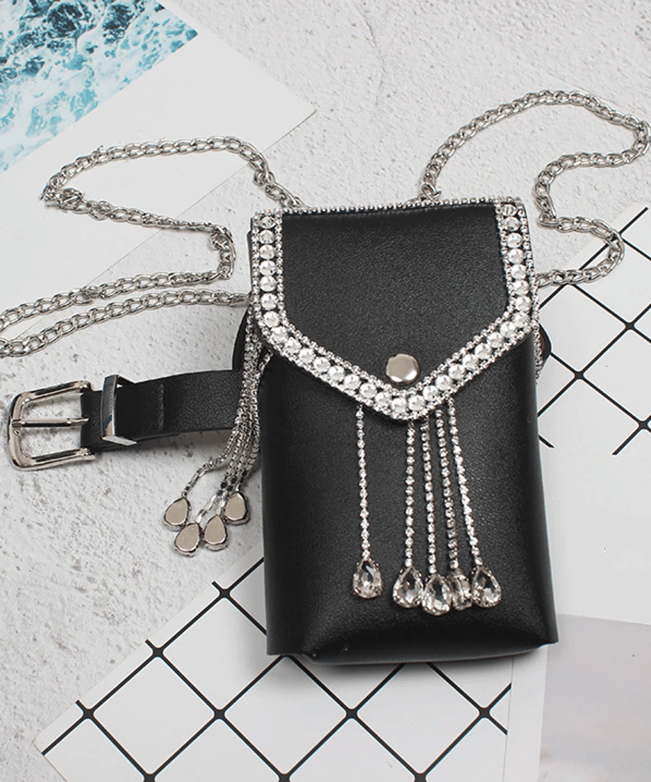 Chain Fringe Waist Bag
