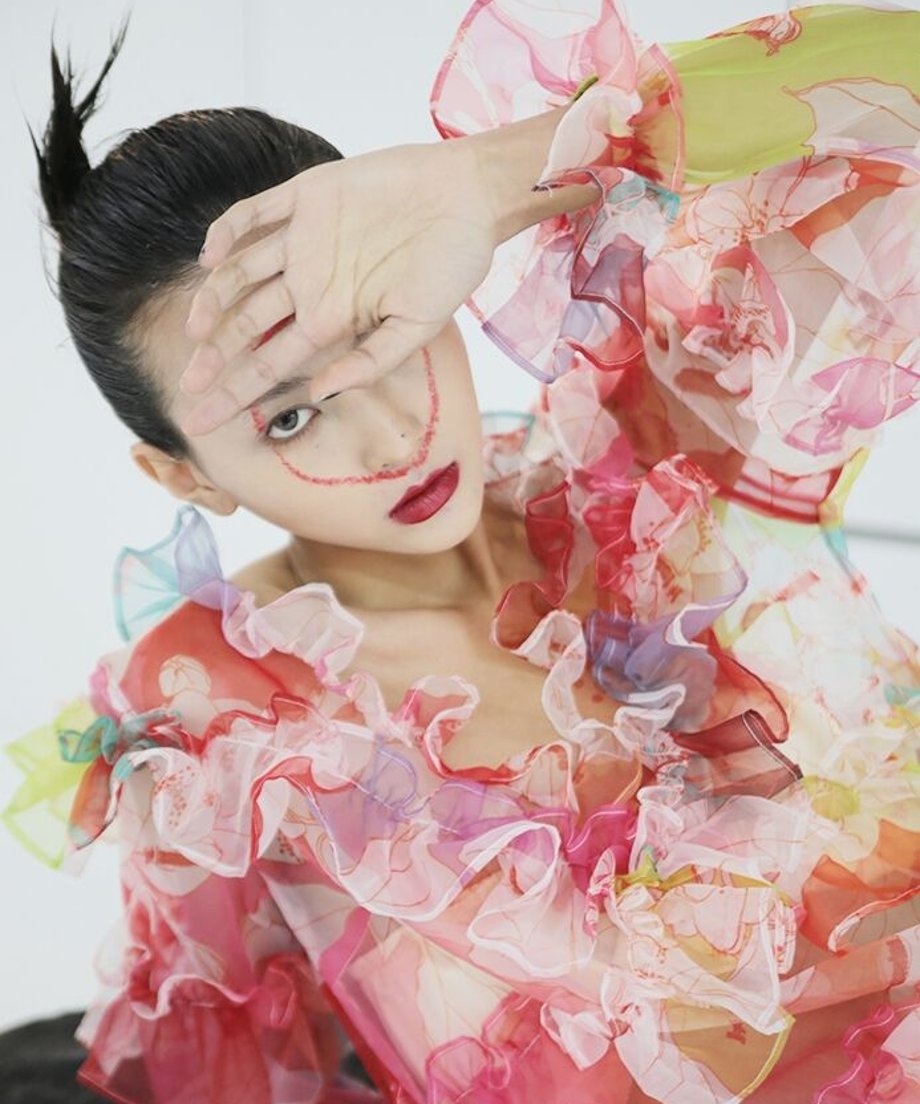 Floral Ruffle Dress