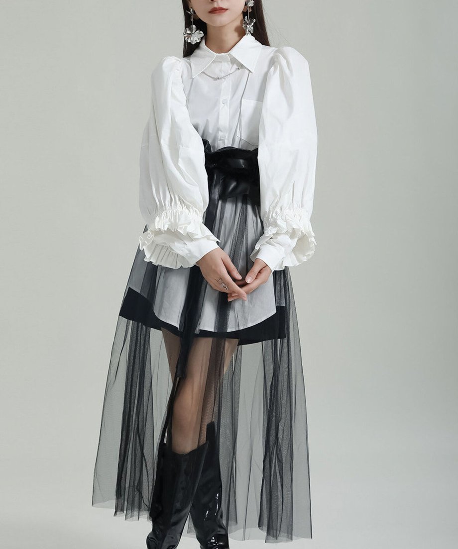 Tulle Wrap Belt
