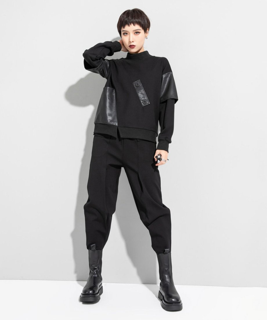 Faux Layered Sweatshirt