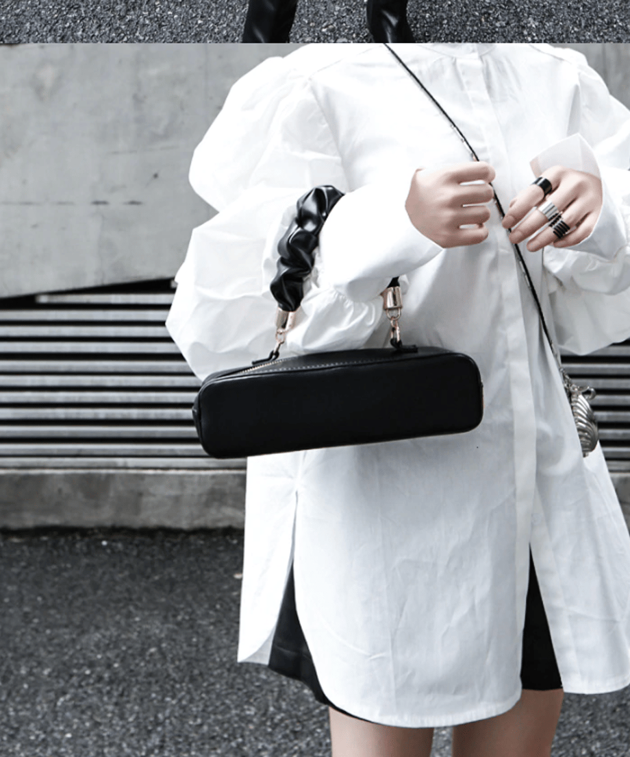 Volume Sleeve Oversized Shirt