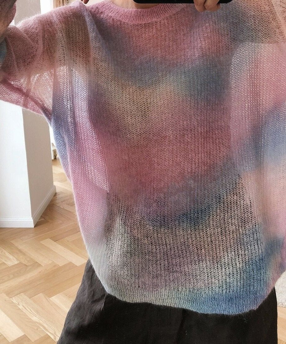 Pastel Gradation Knit