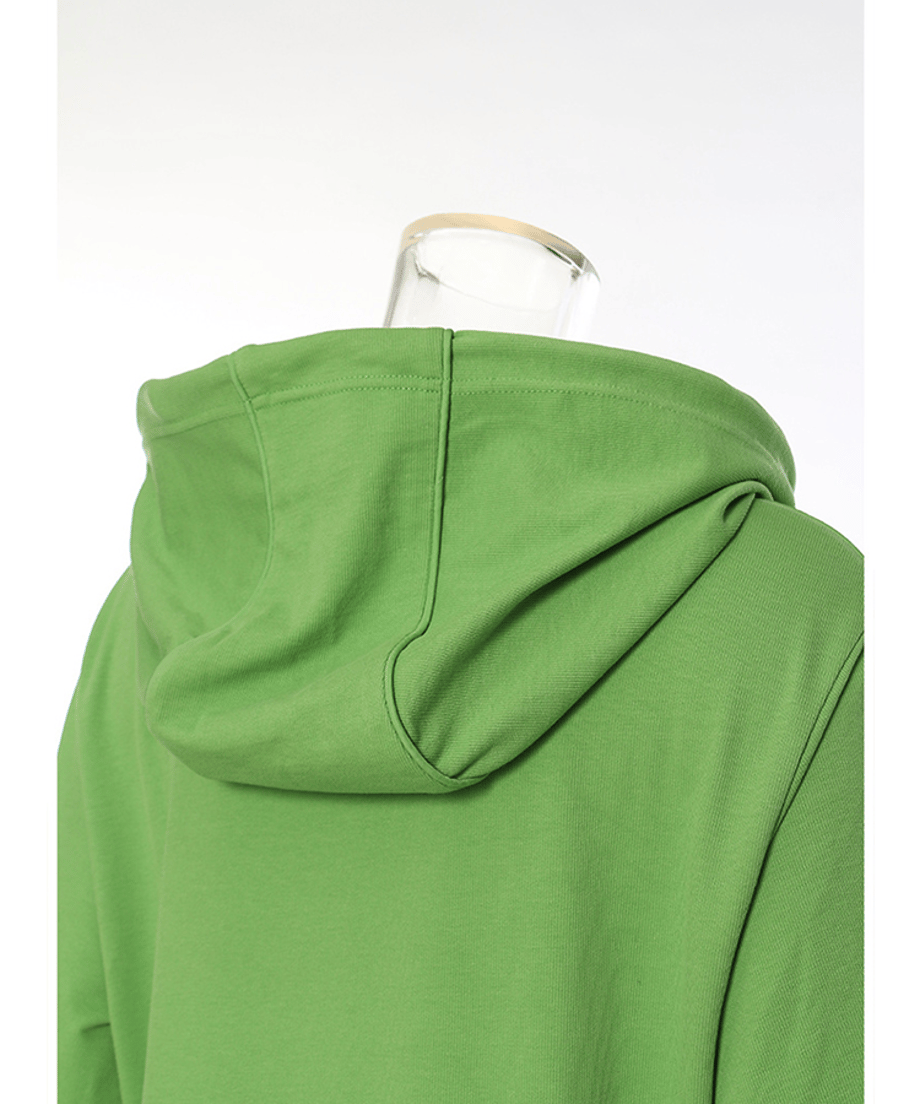 Pleated Hoodie Dress