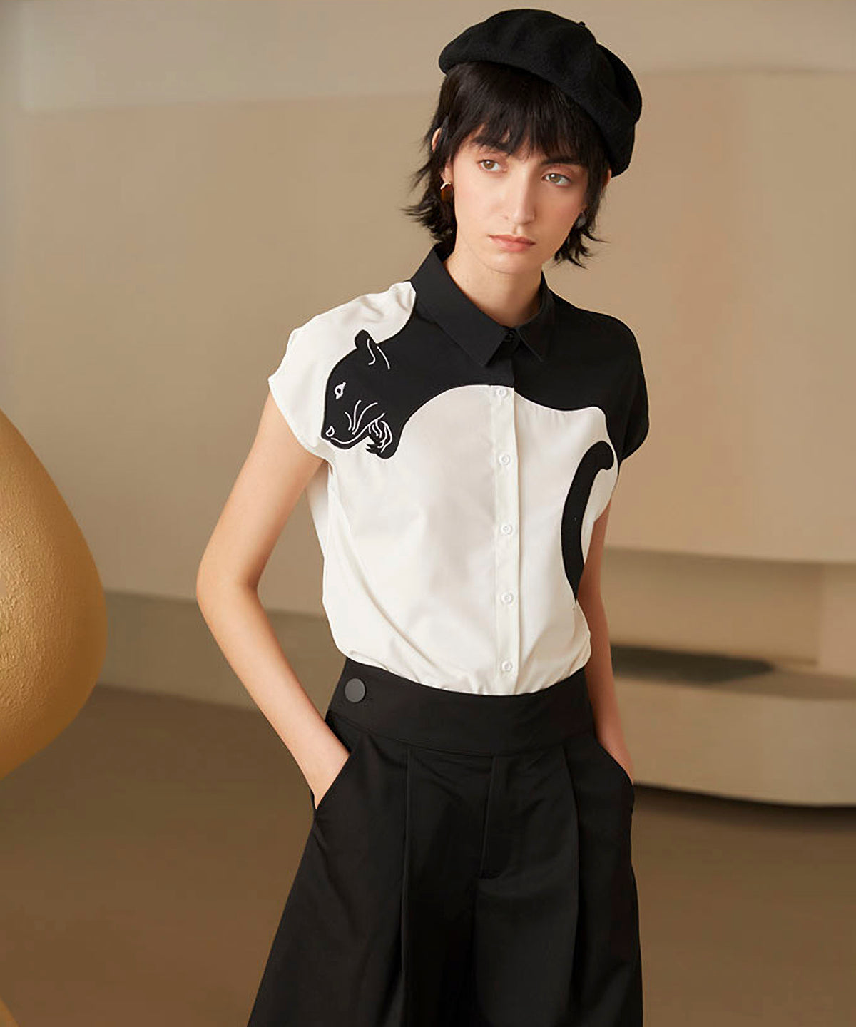Black Panther Blouse