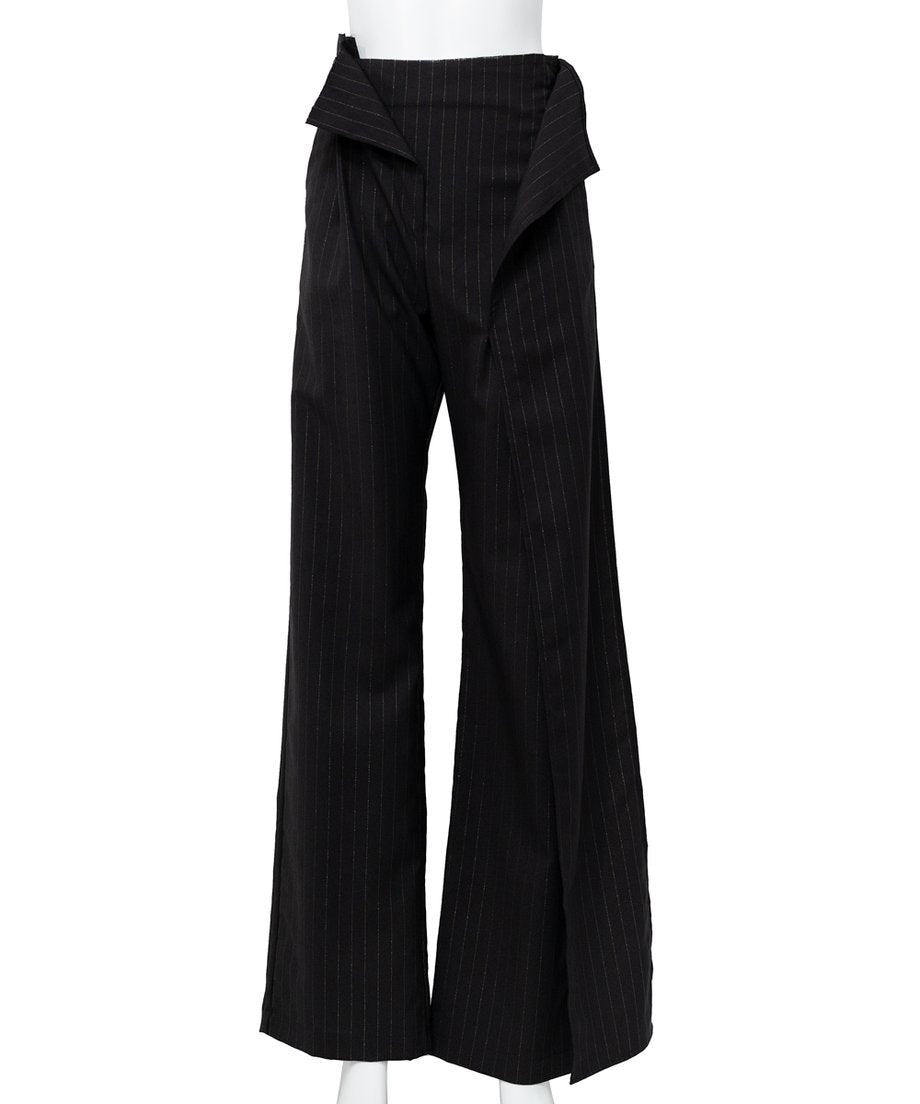Glitter Stripe Straight Pants