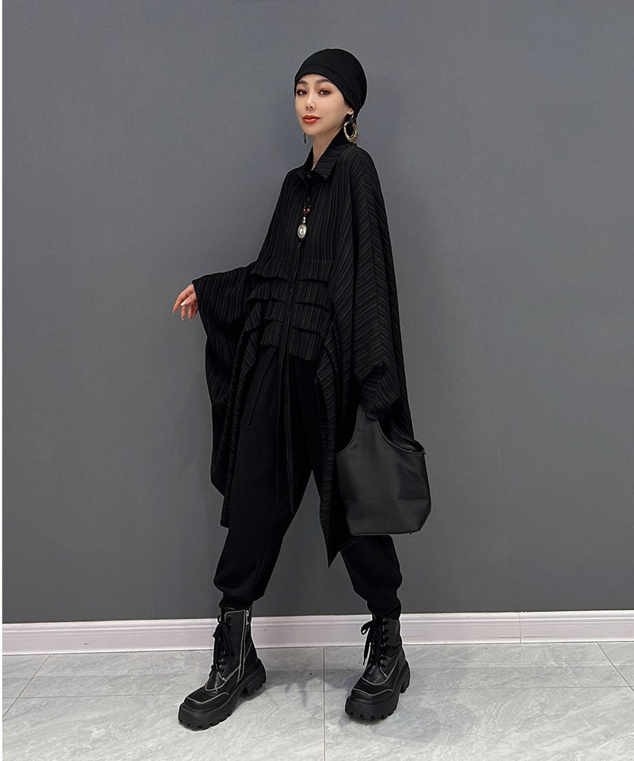 Pleated Layered Volume Shirt