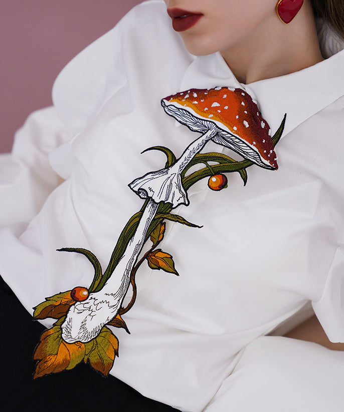 Mushroom Berry Tie