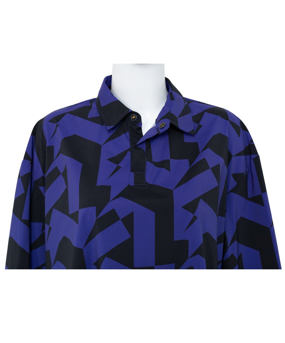 Geometric Pop Over Shirt