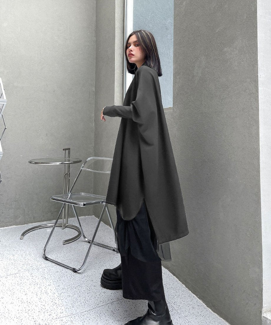 Oversized Cape Shirt