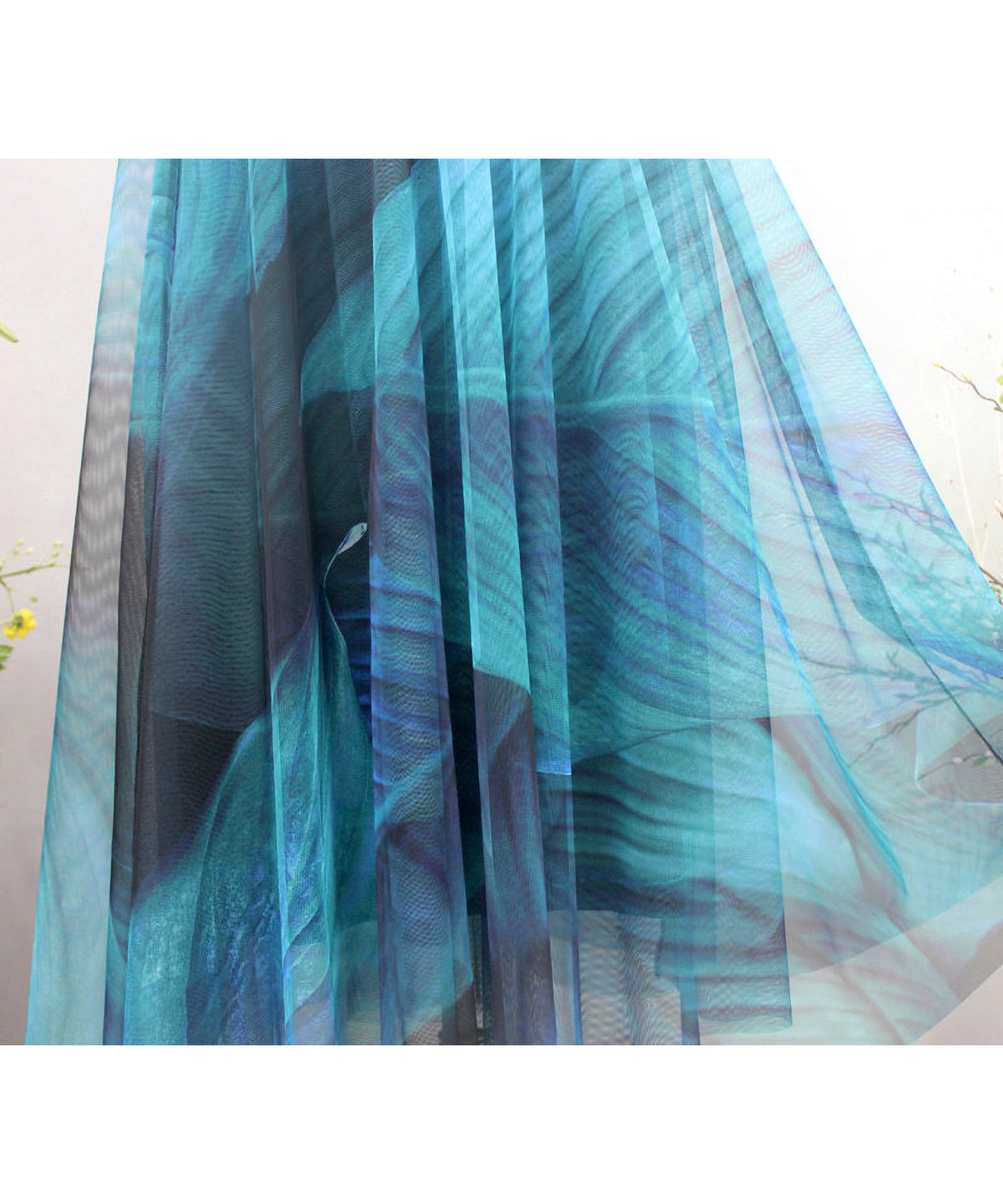 Tulle Layered Flare Skirt