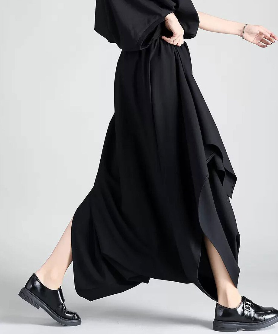Layered Sarouel Pants